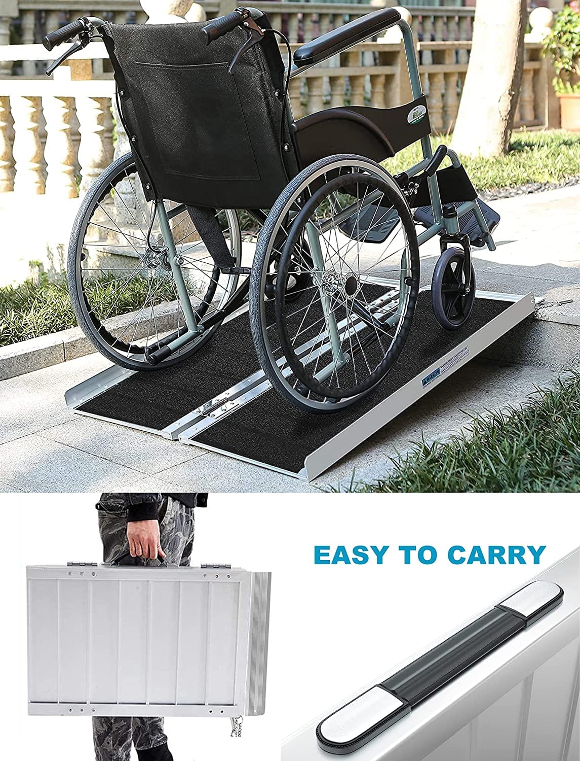 Cómo seleccionar las rampas portátiles para sillas de ruedas o